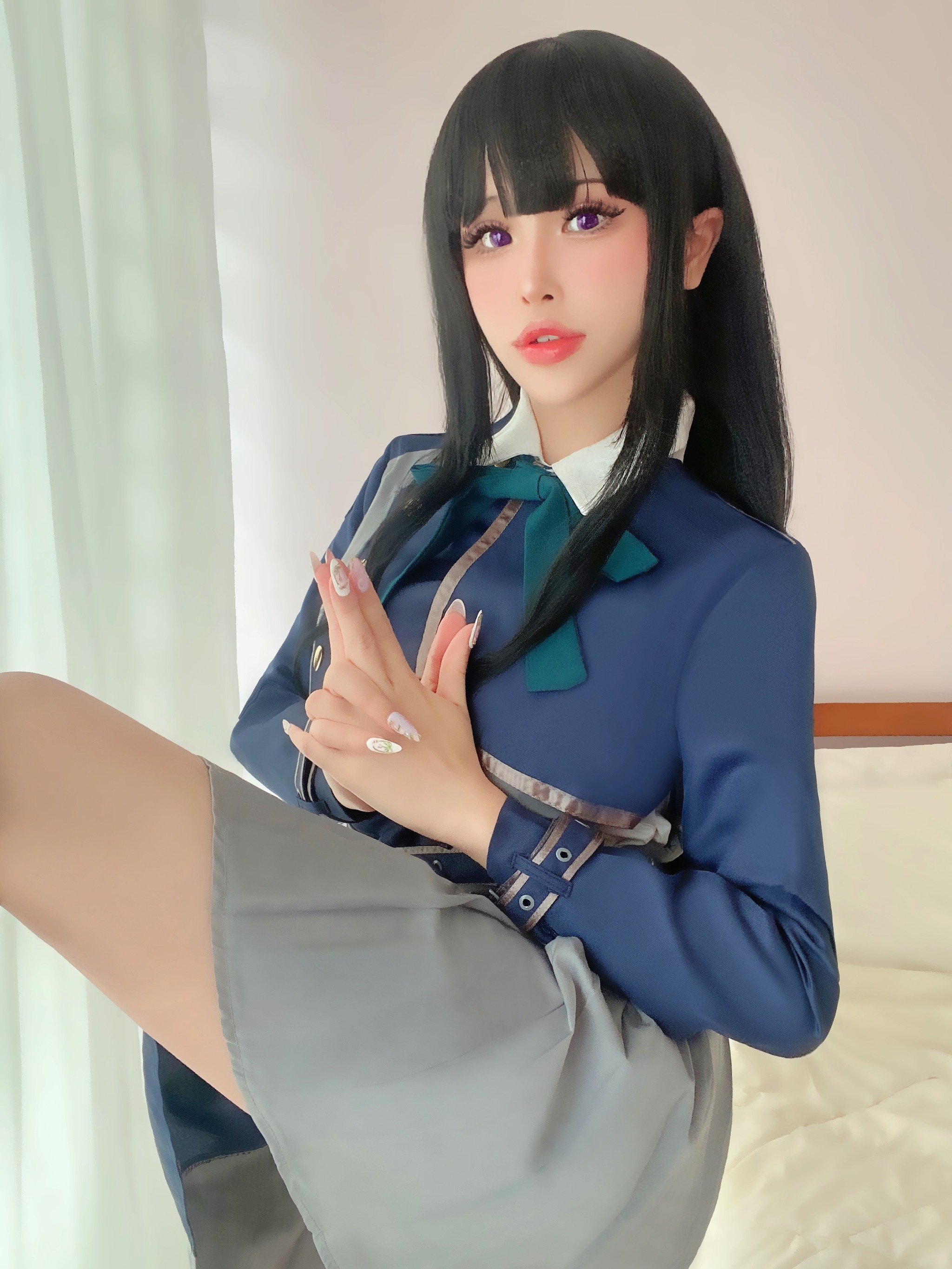 图片[1]-花リリ（Plant Lily） – NO.023 花リリ(Plant Lily) Takina Inoue [13P]-XikXak